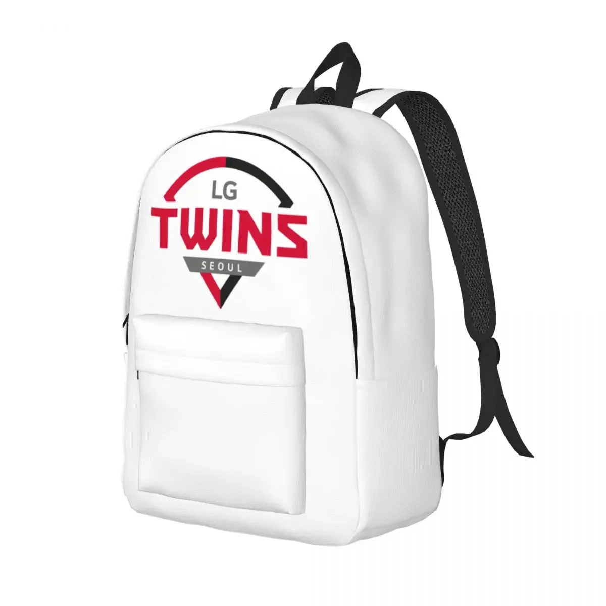 Lg Twins Baseball Team Sport Lover Backpack for Men Women Casual High School Work Daypack Laptop Computer Shoulder Bag Durable