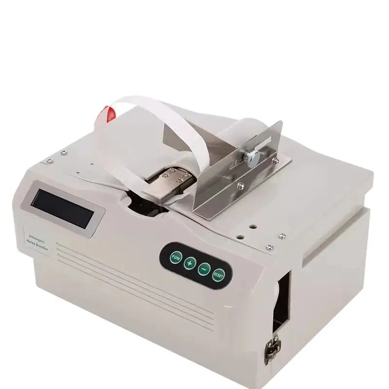 110V 220V Banknote Tying machine Intelligent Induction Strapping machine Hot Melt Paper Belt Binding Machine Strap Machine