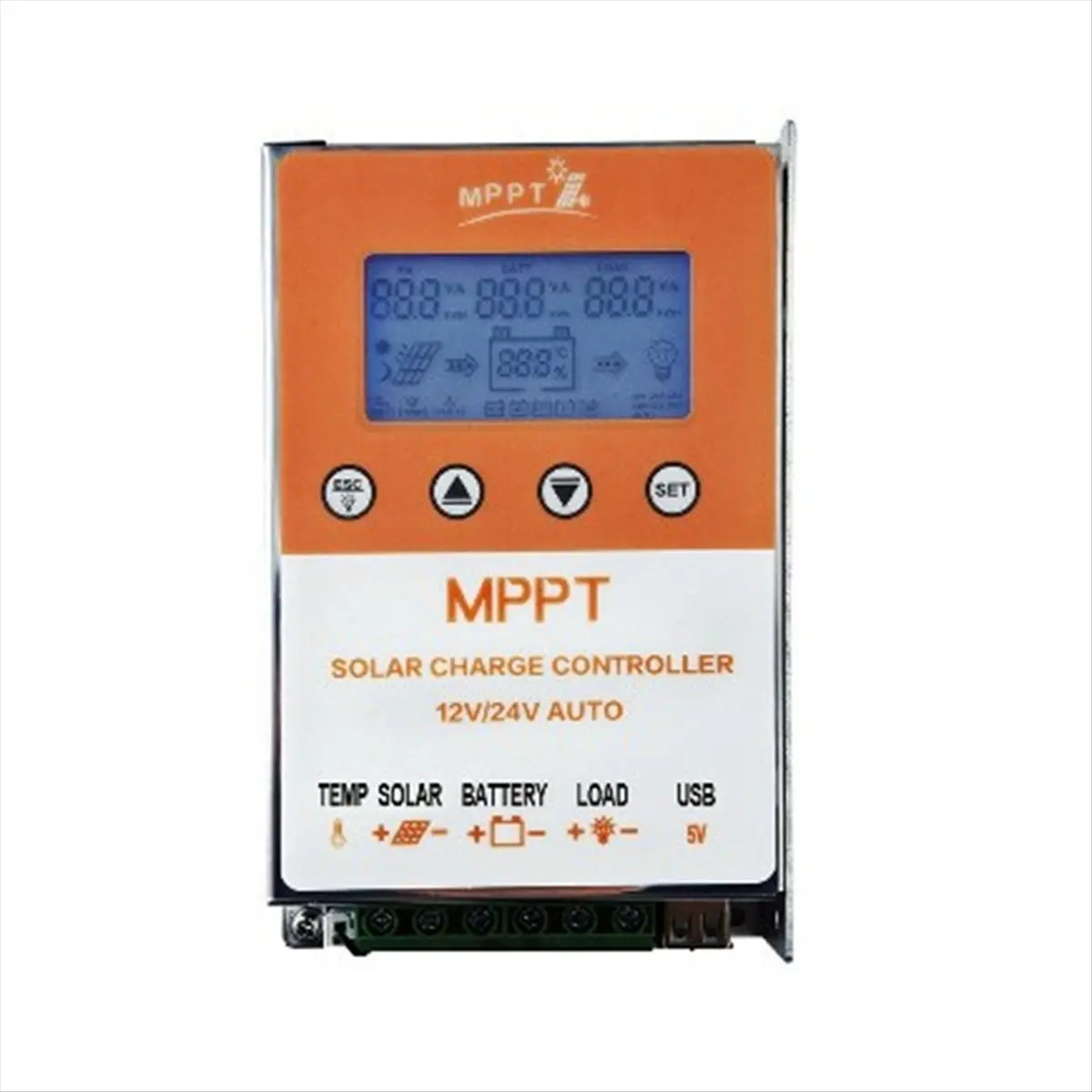☶❈＊♥AC933-Photovoltaic MPPT Solar Controller with Backlight Display 12V 11.1V Solar Charging Controller 20A