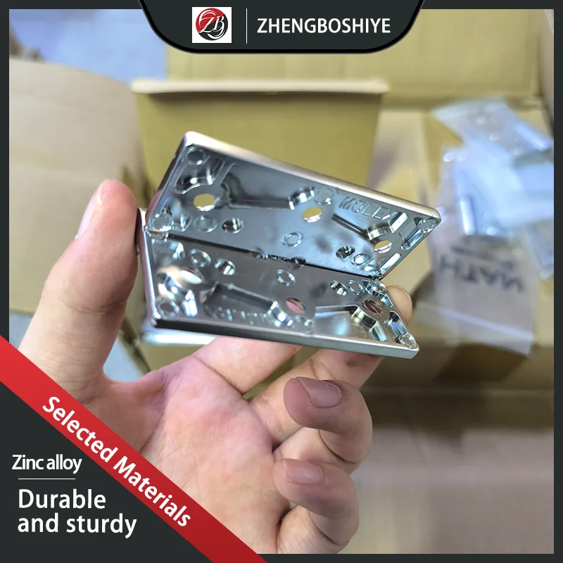 (A Pair) Of 3-Inch Detachable Zinc Alloy Hinges Can Be Used For Heavy-Duty Industrial Automation Equipment