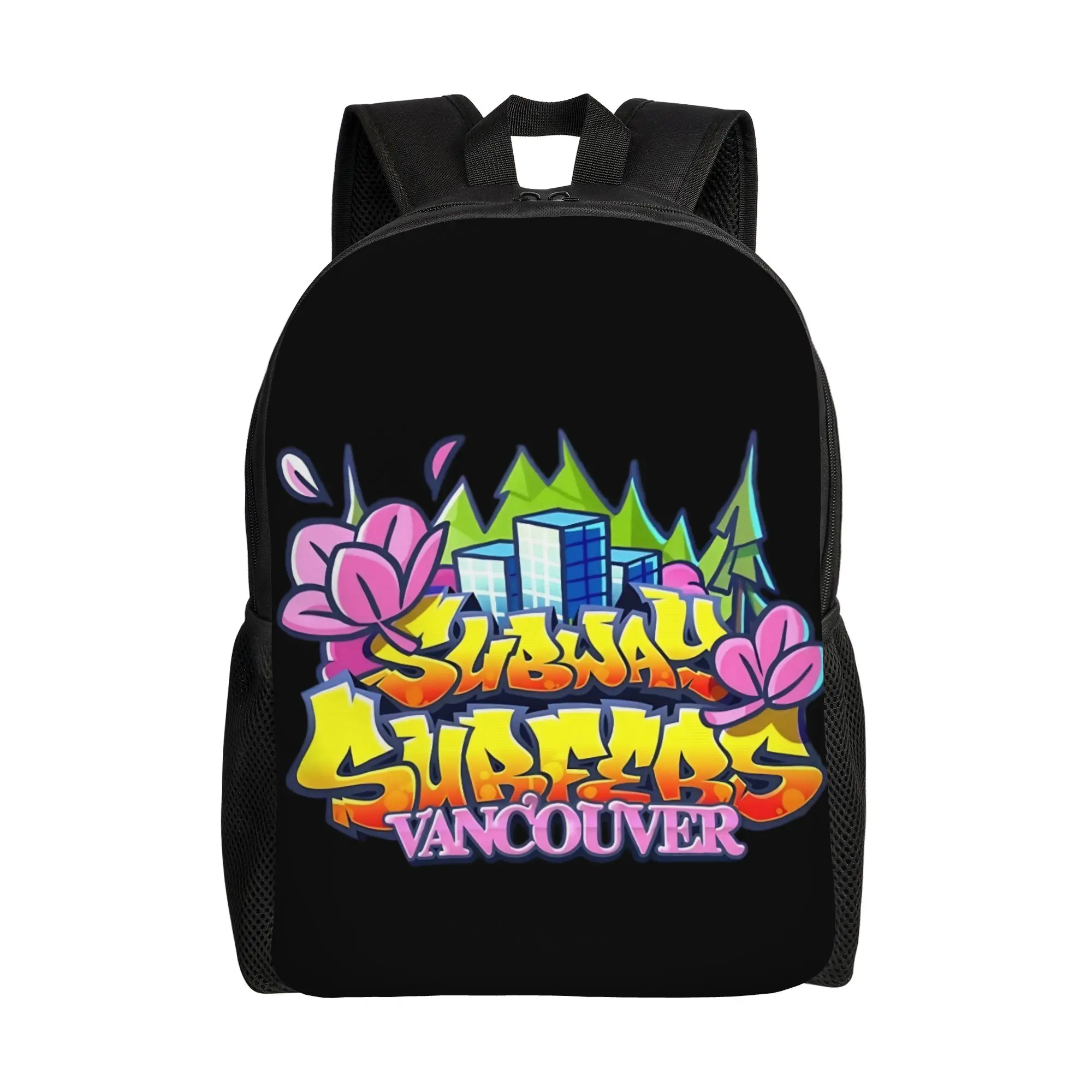 

Рюкзак Subway Surfers Vancouver, повседневный, подарочный, для старшей школы, деловой, городской рюкзак для мужчин и женщин, сумка через плечо для ноутбука