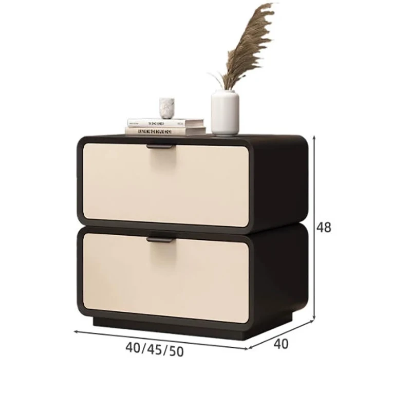 Luxury Nordic Nightstand Modern Storage Vintage Aesthetic Trendy Display Nightstand Muebles Para Dormitorio Bedroom Furniture