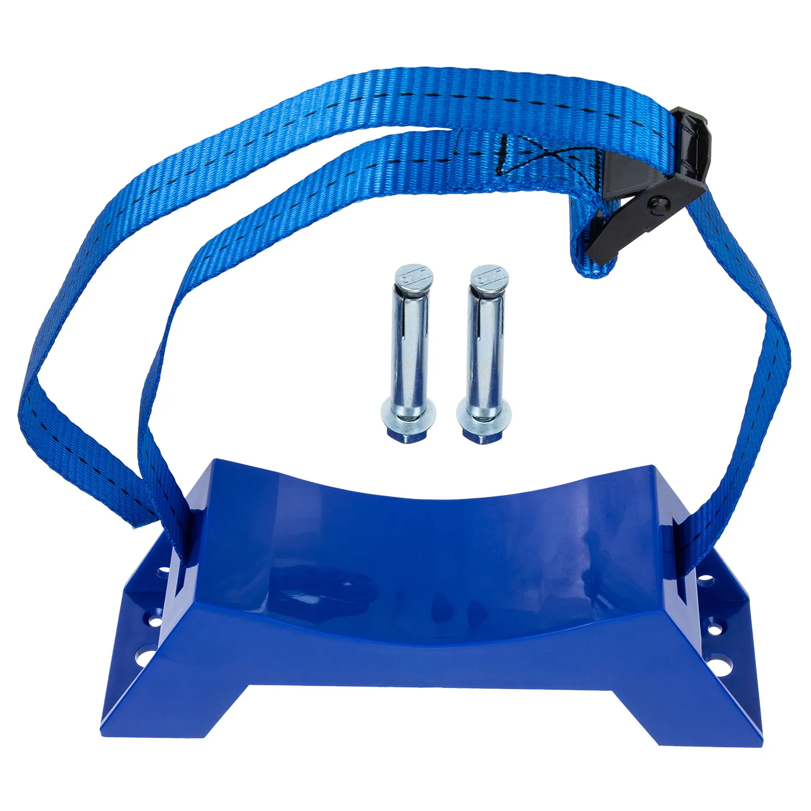 1Set Gas Cylinder Bracket Heavy Duty Propane Tank Holder Wall Mounted Cylinder Nitrogen Tank Stand Secure Fixed Rack