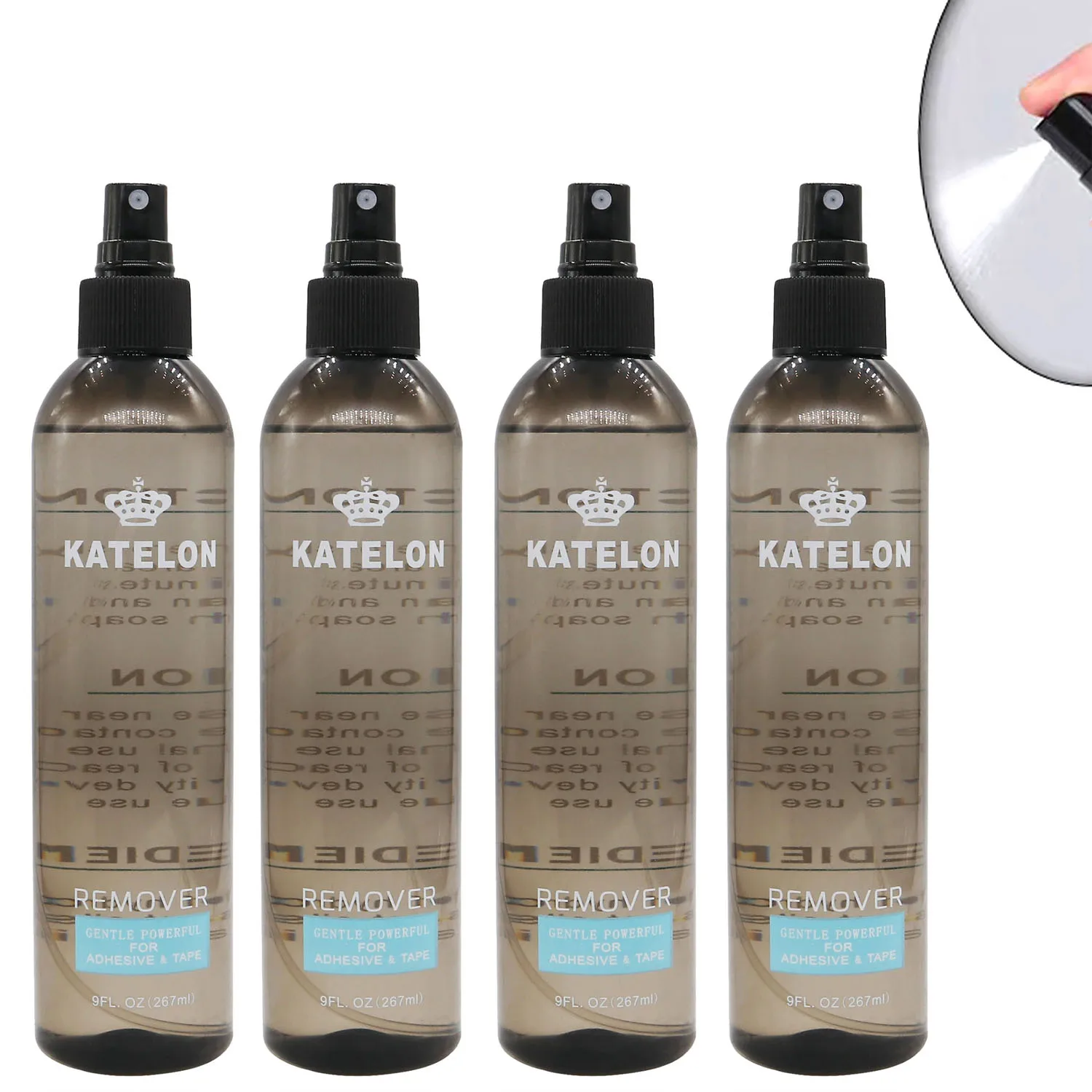 2/1Big Bottles Wig Glue Remover For Salon Liquid Remover For Adhesive Hair Glue Wig Tape Solvent Spray Remover For Lace Glue