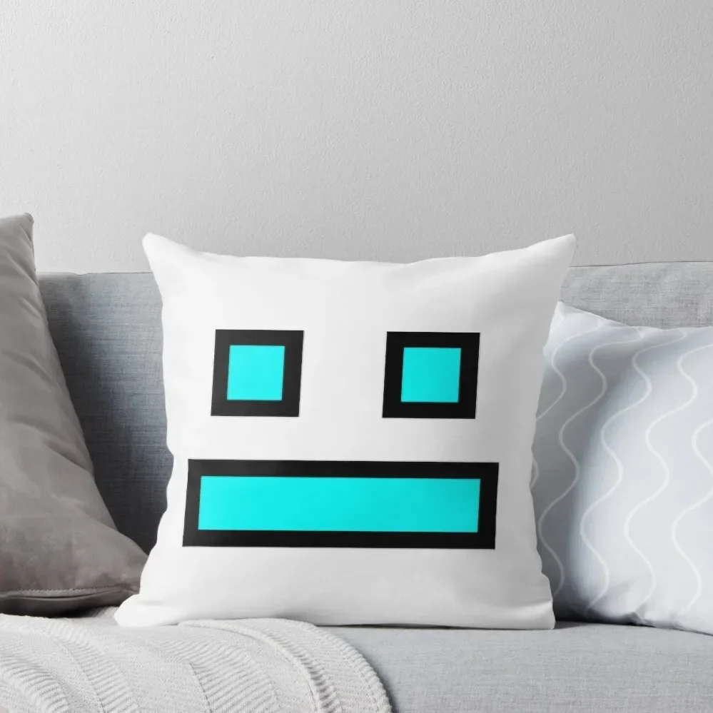 

Geometry Dash Throw Pillow Cushion Cover Set Sofa Cover Throw Pillow Covers pillow