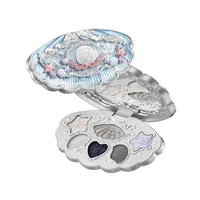 Flower Knows Shell Pearl Collection 6 colores mate perla mar paleta de sombra de ojos metálico alto pigmento maquillaje de ojos de larga duración