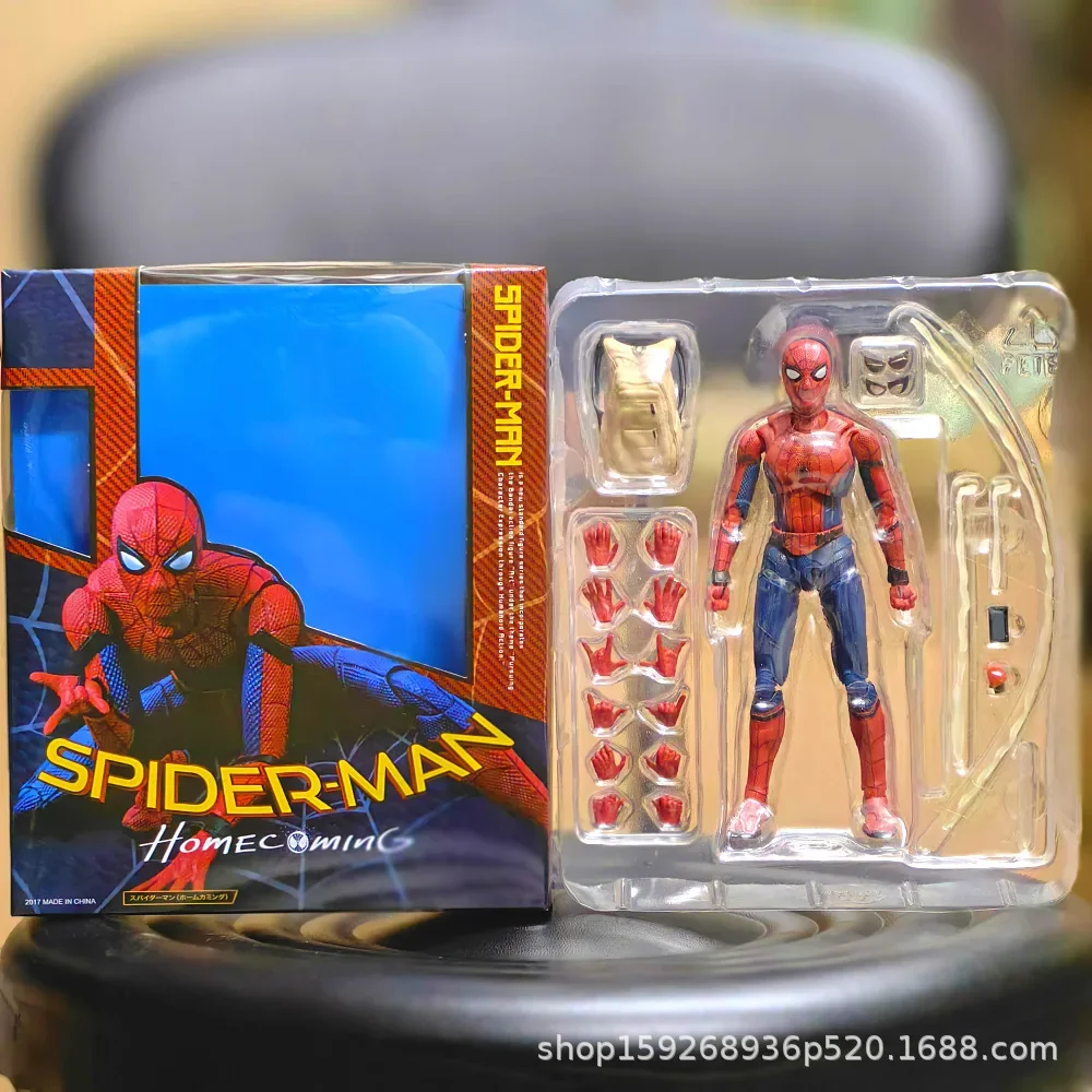 15 CM SHF Homem Aranha Homecoming The Spiderman PVC Action Figure Modelo Colecionável Brinquedo Presente