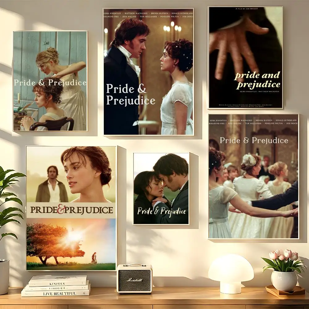 Anime P-Pride and P-Prejudice Poster Decorative Wall Sticker Mural Photo Print for Bedroom Living Room Hallway Home Decor Gift