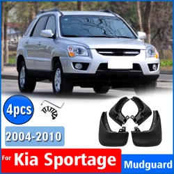 2004 2005 2006 2007 2008 2009 FOR Kia Sportage Mudguard Fender Mud Flap Guards Splash Mudflaps Car Accessories Front Rear 4pcs