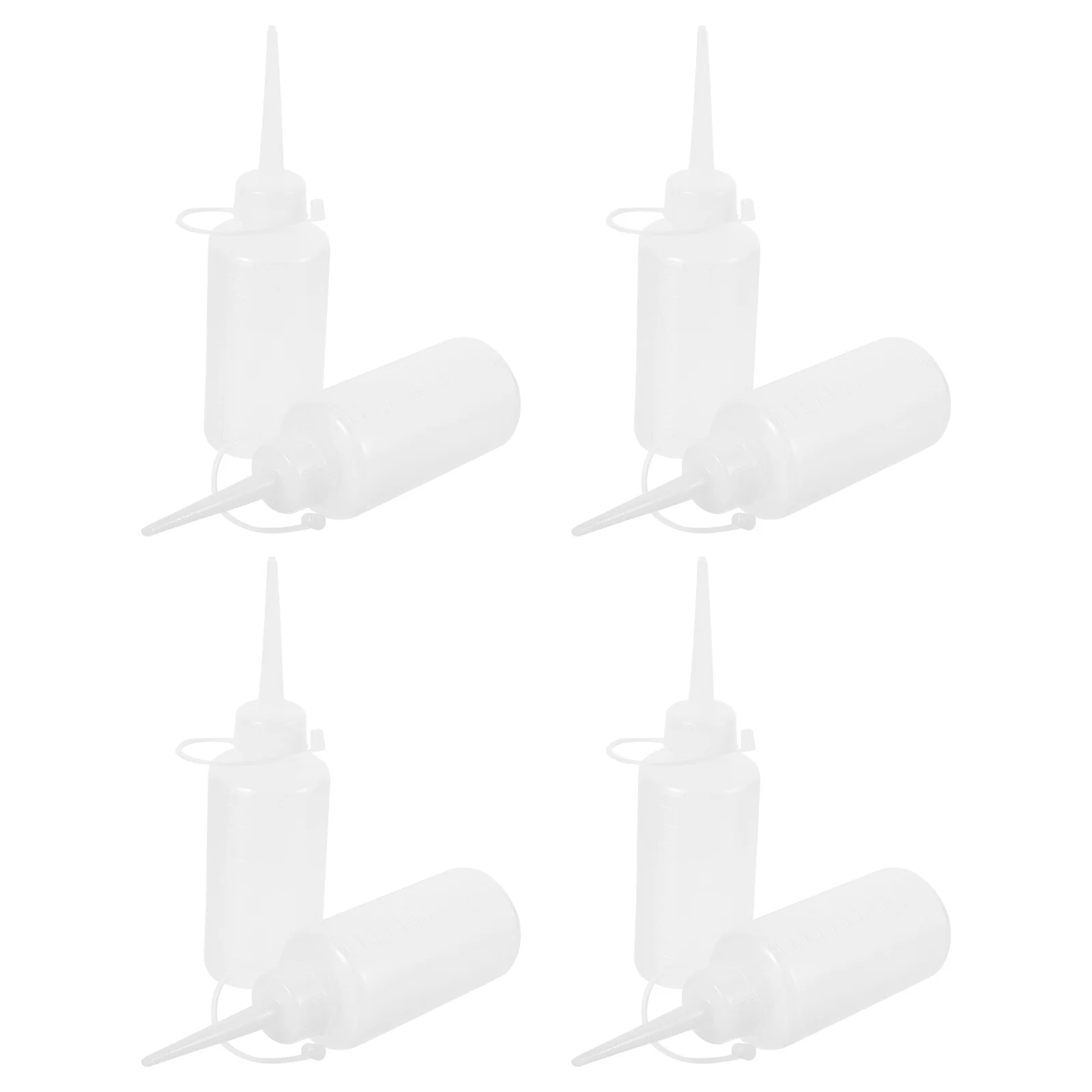

10Pcs Sewing Machine Oil Bottles Plastic Dropper Bottle Pointed Nozzle Oil Dispenser Squeeze Bottles Liquid Storage Container