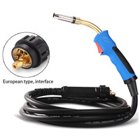 15ak/24kd Secondary Protection Welding Gun Nbc-200/250/315 Welding Machine Aluminum Alloy Extended Welding Wire