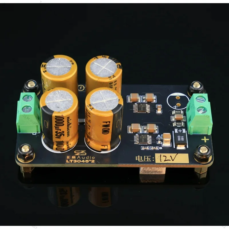 Two Parallel LT3045 Linear Boards Regulated Power Supply With Ultra-Low Ripple