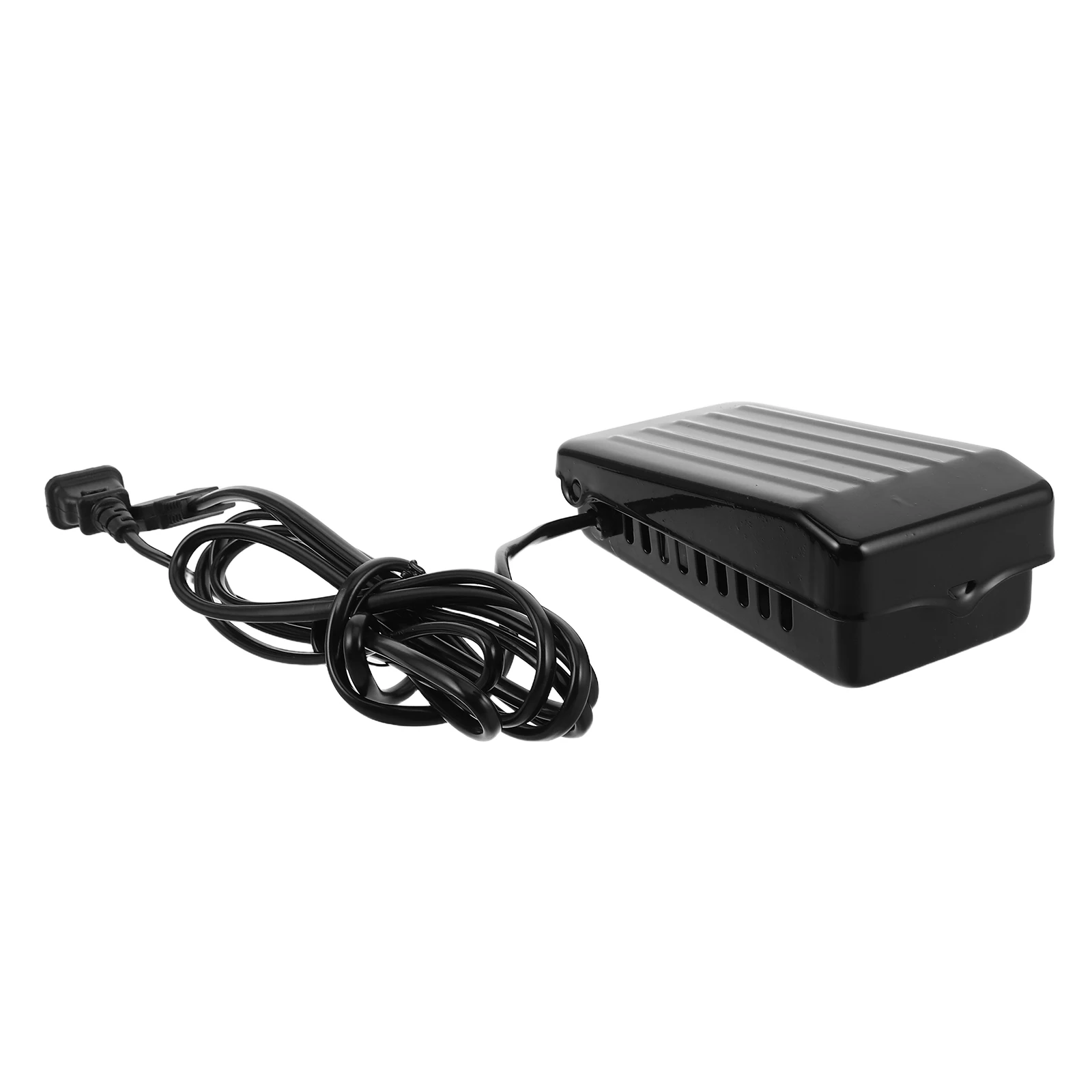 

Sewing Machine Pedal 3Hole Black Iron Foot Control Gear Electric NonSlip Stable Elastic Sewing Accessories