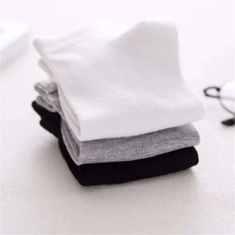 5/10 Pairs Solid Color Boat Socks For Women Men Non-slip No-show Ankle Socks Invisible Low Cut Silicone Casual Breathable Socks