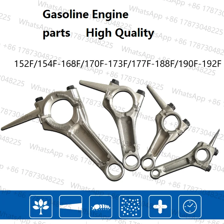 generator 2-8KW connecting rod water pump micro cultivator 152F 154F 168F 170F 173F177F 188F 190F conrod