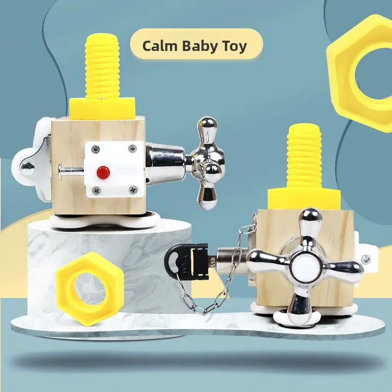 لعبة Eonal Montori Busy Board للأطفال Unloing nce Early Eon Tool اللعب التفاعلي Blo #3