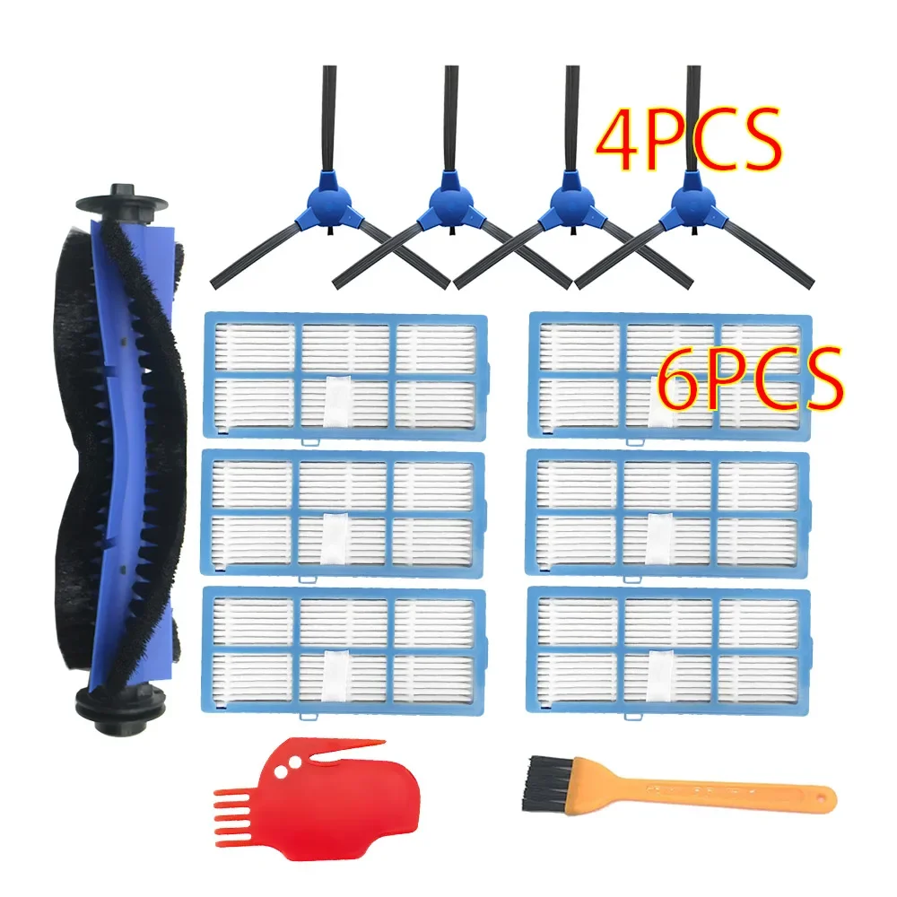 Szczotka boczna szczotki główne wymiana filtra filtry czyszczące do odkurzacza robota Coredy R550 R500 + R650 R750 R3500 R3500s