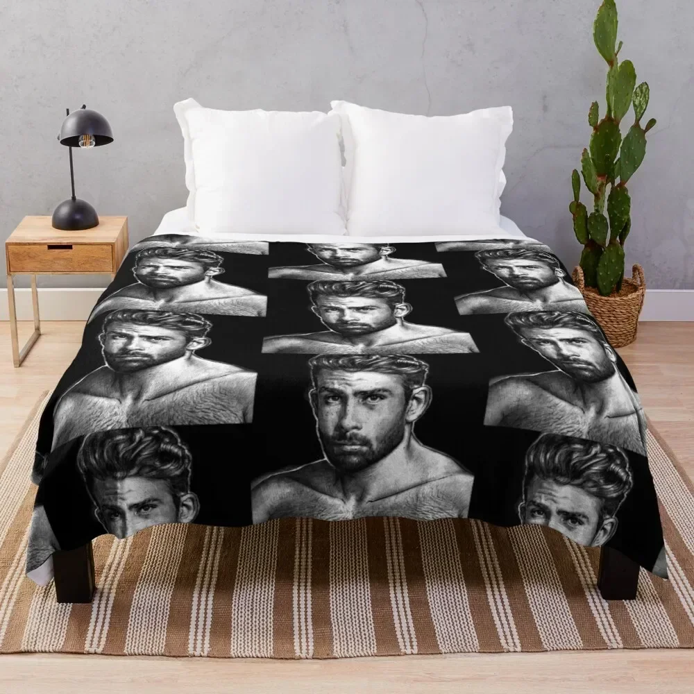 

HASAN PIKER Throw Blanket Cozy Microfiber Throw Blanket for Home Bedroom