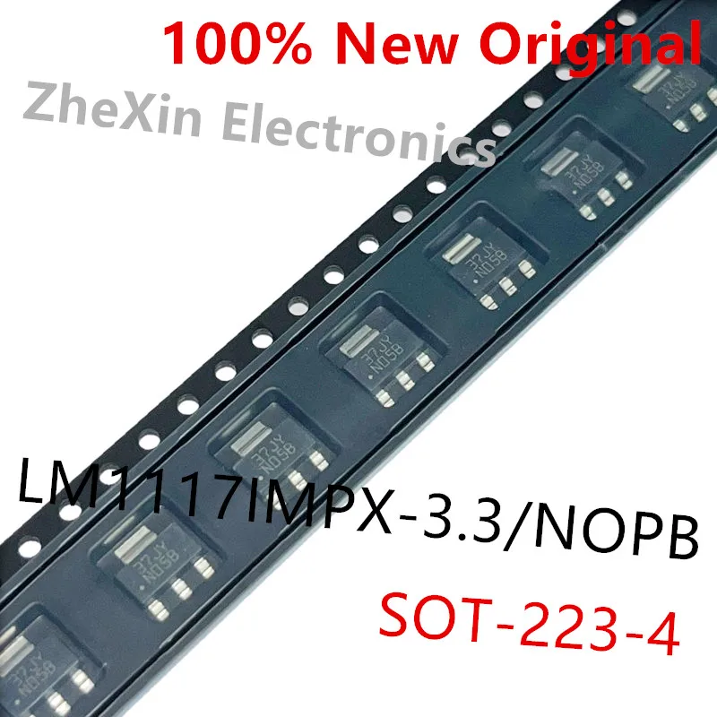 

10PCS/Lot LM1117IMPX-3.3 N05B 、LM1117IMPX-5.0 N06B 、LM1117IMPX-ADJ N03B New original linear voltage regulator LM1117IMP