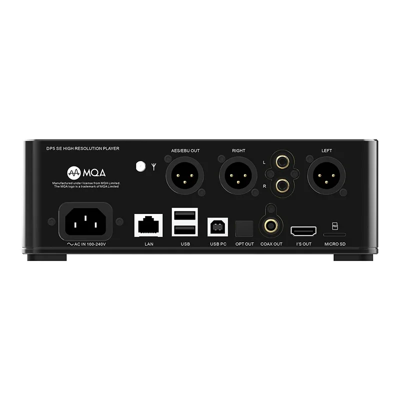 مشغل موسيقى شبكة HIFI ، SMSL DP5 SE ، مضخم صوت DAC أمبير ، ES9039Q2M ، صوت Hi-Res ، PCM768 ، DSD512 ، بلوتوث ، I2s