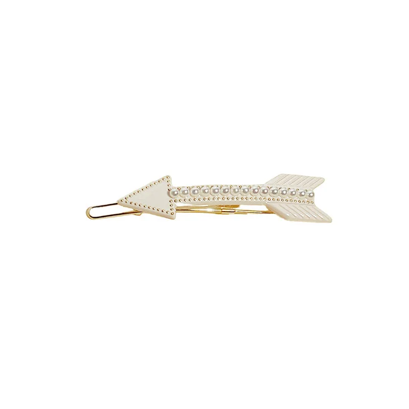

Handmade Pearl Hair Ornament Accessory Jewelry for Women Girls Sweet A Paris French Design Hair Clip Barrette Pins - Birthday