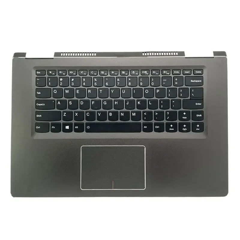 

New for Lenovo Yoga 710-15ISK IKB Laptop US English Backlit Keyboard With C Cover Palmrest Upper Case Touchpad 5CB0L47312