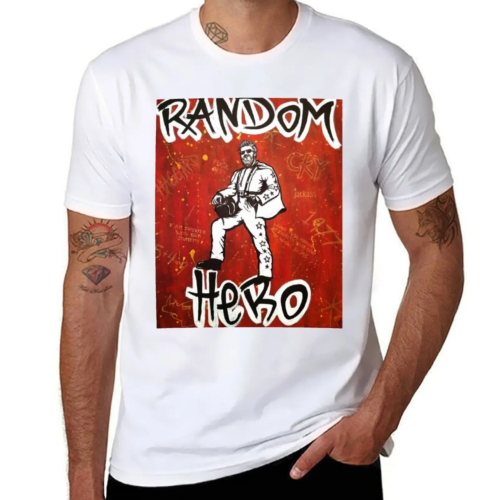 

Random hero T-Shirt cotton t shirt pack g man t shirts for men T-Shirt