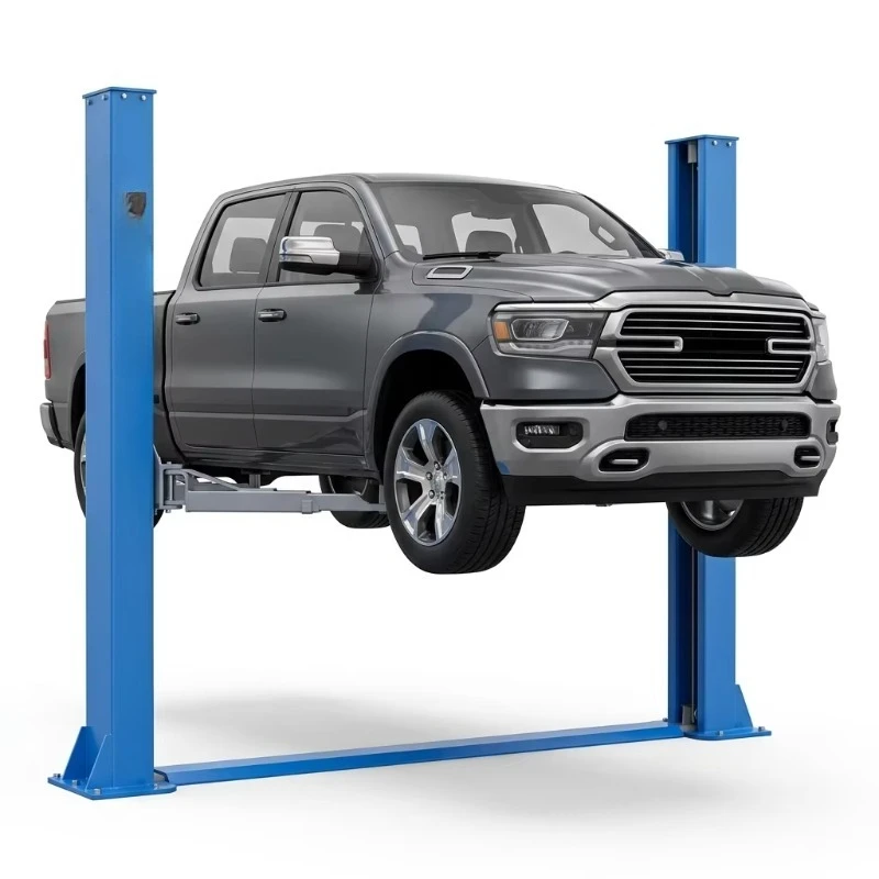 Two Post 4 Ton Double Cylinder Hydraulic Auto Lift Floor Clear Car Lift Model BJS2002-1