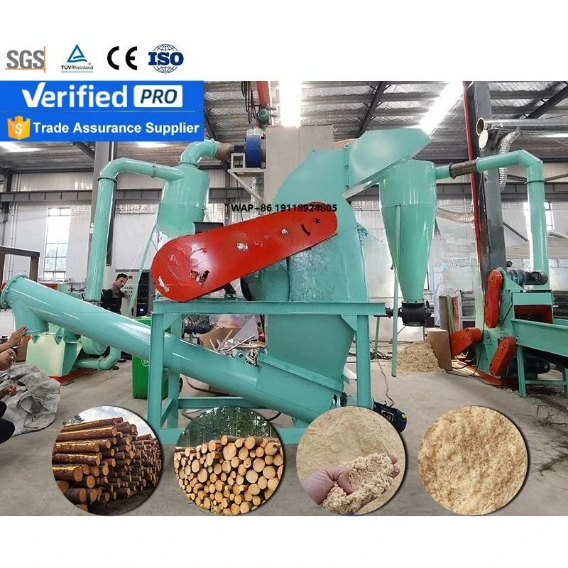 Grinders Wheat Grinding Residue Splinter Forestry Woodworking ForeDisc Slat Firewood Part Pallet Crushing Machine