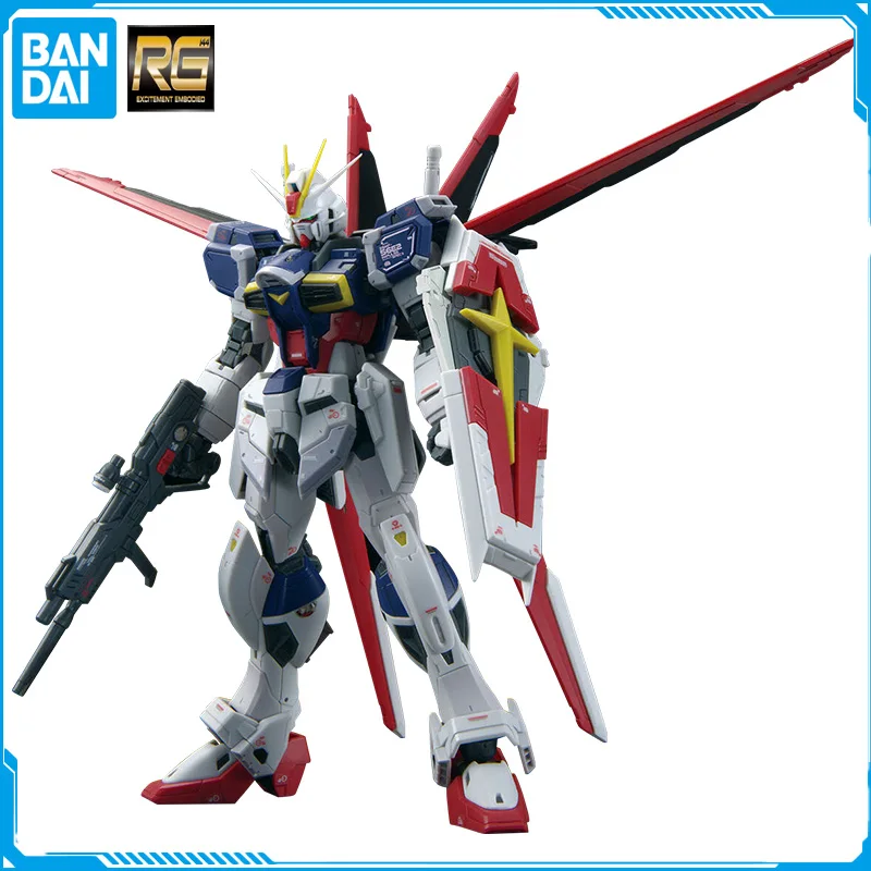 

In Stock Bandai RG 1/144 ZGMF-56E2/α FORCE IMPULSE GUNDAM SPECII Original Anime Figure Model Toy Action Collection Assembly Doll