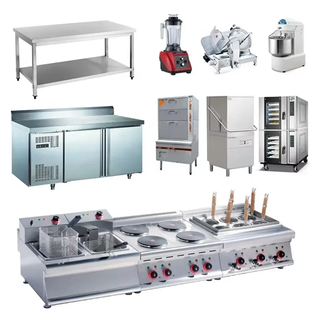 Large scalre kitchen equipment machines multi cuisine kitchen equipment