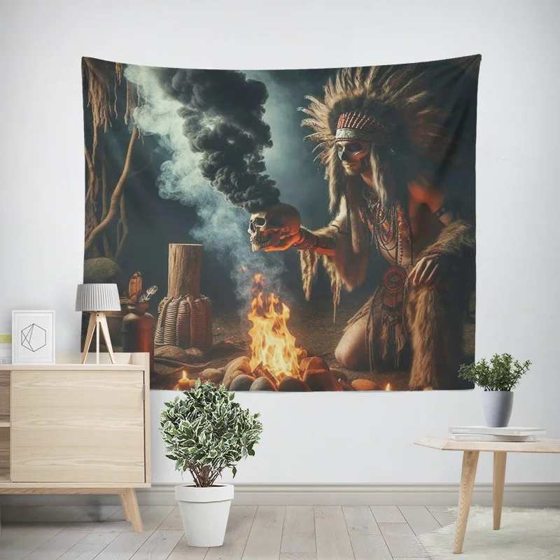 Home decoration modern room decor items wall tapestry aesthetic bedroom wall art large fabric ancient Egypt pharaoh retro