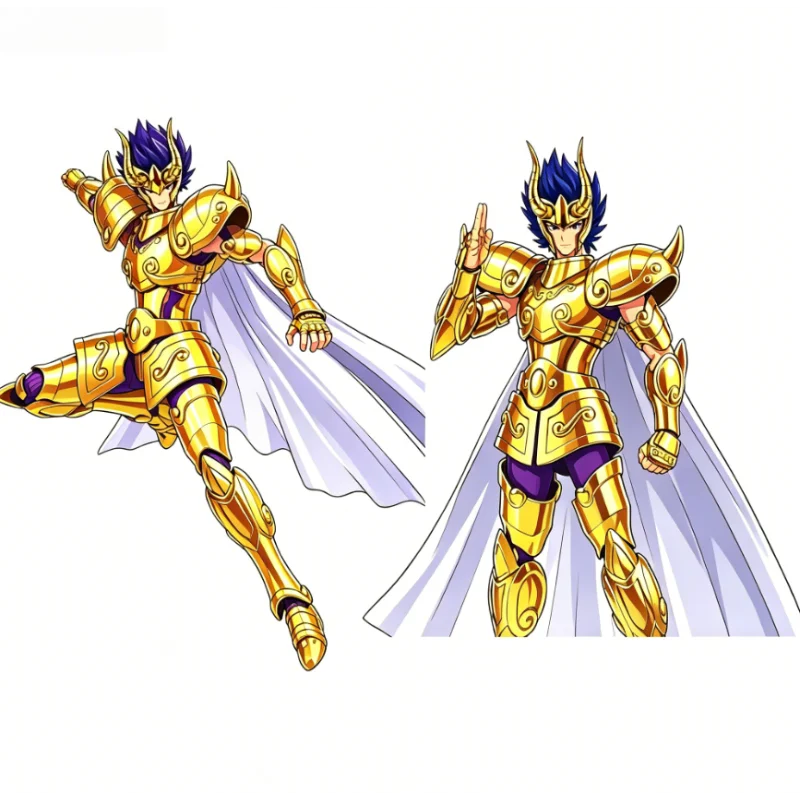 

In Stock ST LC Capricorn El Cid Saint Seiya Myth cloth EX Articulated Action Figure Gold Saint Anime Model Toy Collectible Gift