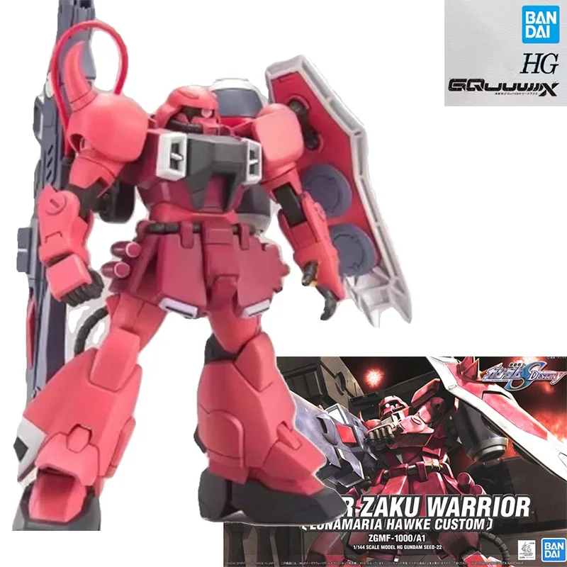 

Сборная модель Bandai HG SEED 22, GUNNER ZAKU WARRIOR, аниме-модель робота, мобильный костюм, коллекция игрушек, детские подарки
