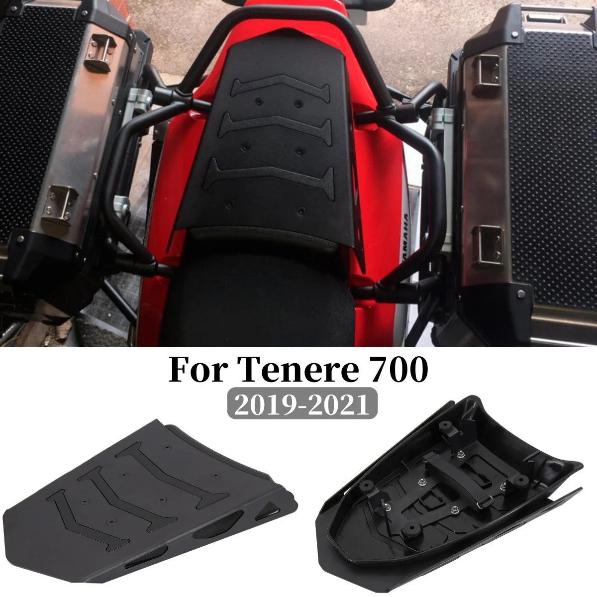 

Для Yamaha Tenere 700 TENERE 700 TENERE 700 2019 2020 2021, новый чехол на заднее сиденье мотоцикла, пассажирский капот, обтекатель на заднем сиденье