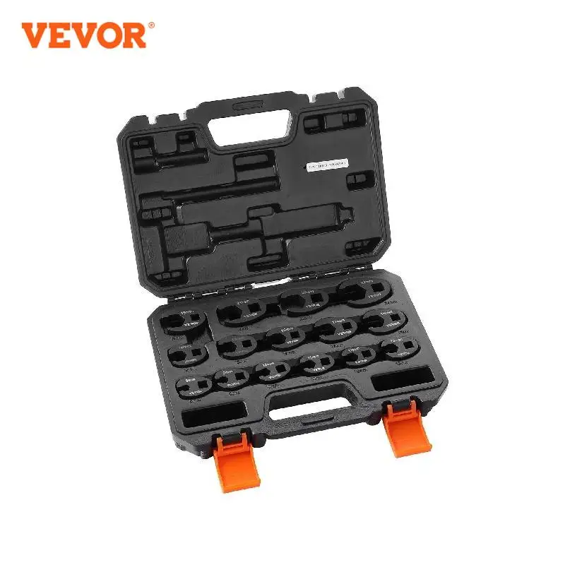 vevor cr mo aco crowfoot wrench grupo drive crows chave de pe 14 pcs 15 pcs 20 pcs 24 pcs 01