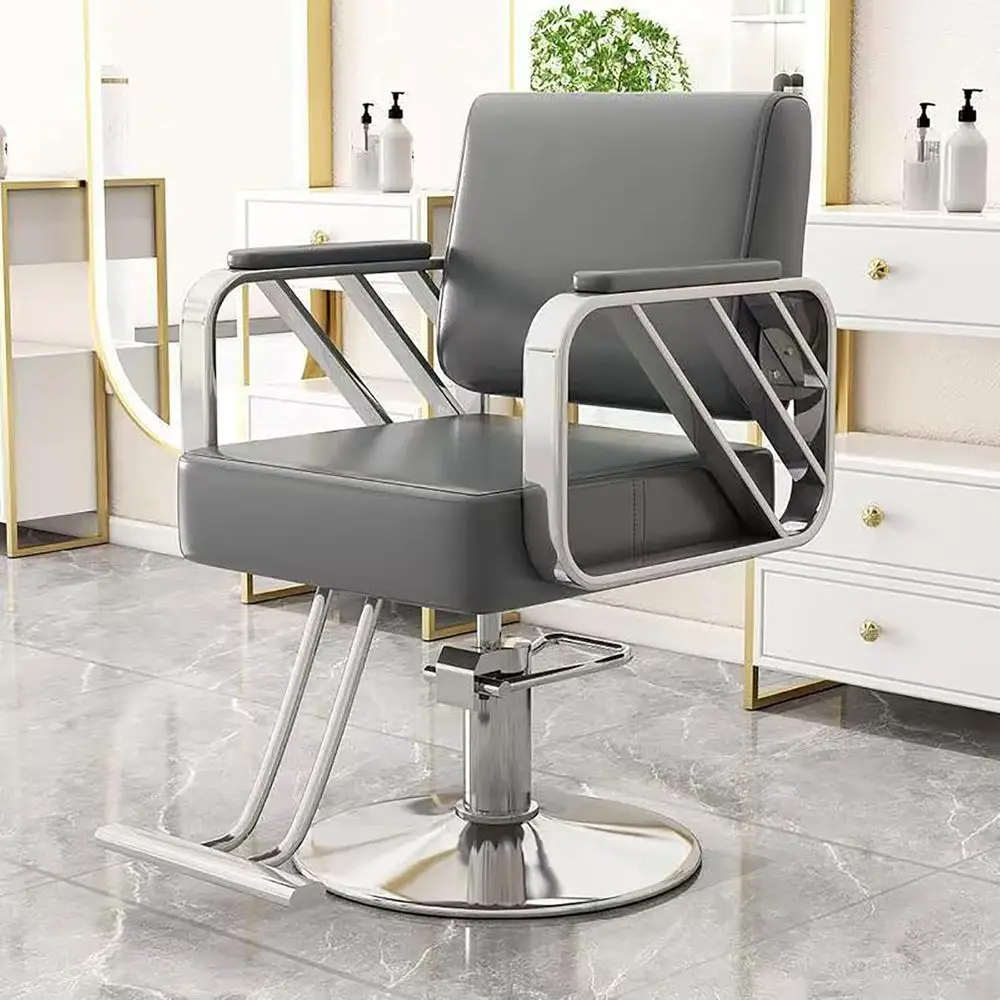 

360° Swivel Hydraulic Stylist Chair for Salons, Barbershops, and Tattoo Studios