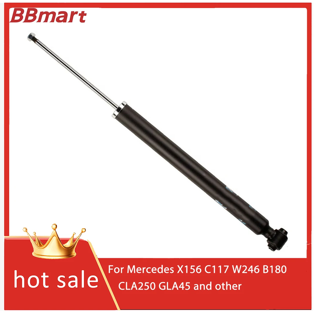 

1563201031 Rear shock absorber for MERCEDES-BENZ X156 C117 W246 B180 CLA250 GLA45 and other. BBmart.