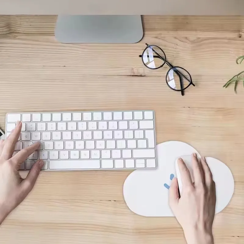 Soft Rubber Mouses Pad Cute Waterproof Non-Slip Cloud Mouse Pad Small Waterproof Anti-scratch Mouse Mat For Laptop PC Desktop