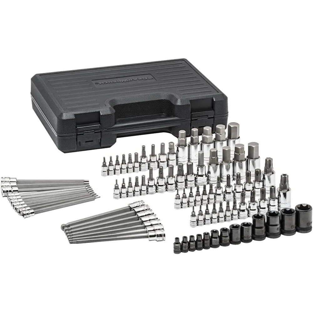 

84 Pc. Master SAE/Metric Hex And Torx Bit Socket Set - 80742