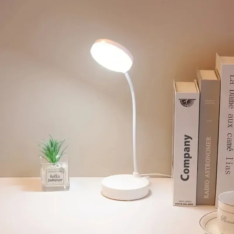 LED-tafellampen 3 niveaus dimbare draadloze led-bureaulamp Touch-nachtlampje USB oplaadbare aanraaklamp voor kamerstudiekantoor