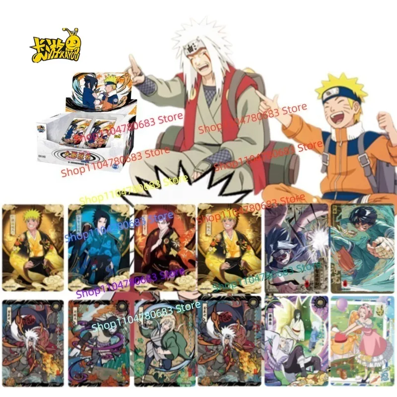 

Коллекционная карточная серия Kayou Naruto Heritage: Глава 8, Волна 8, Официальный оригинальный коллекционный товар для обмена картами