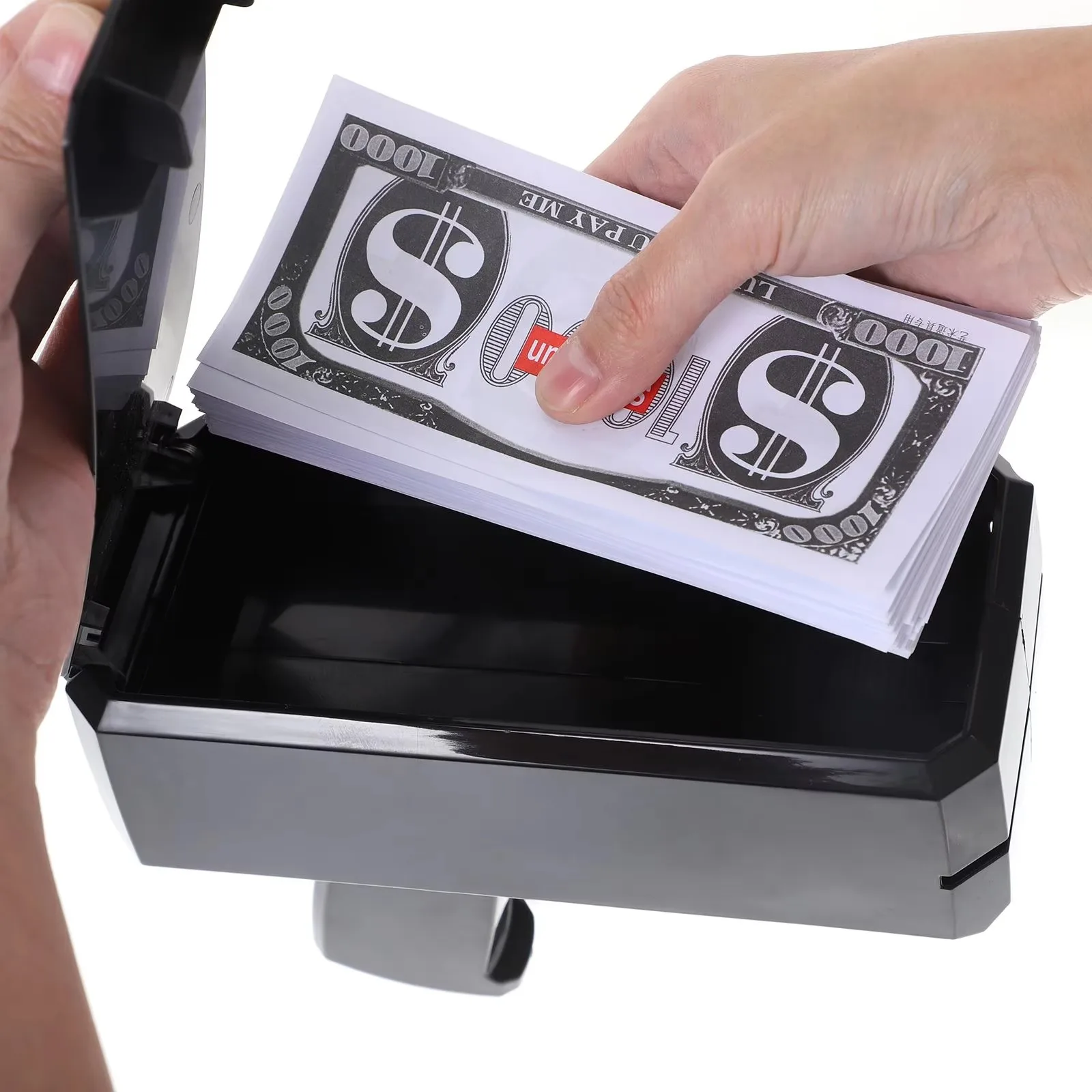Shoot Money Gun Toy Funny Party Game Banknote Shoot Pistol Paper Money Wedding Birthday Decoration Shooter Throwing Toys Kids view 4