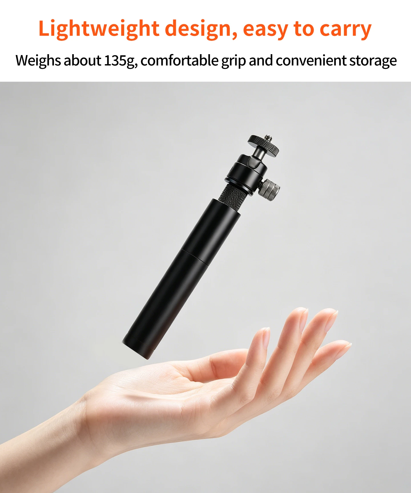 70cm Aluminium Unsichtbarer Selfie-Stick 6-teilige Verstellbare Verlängerungsstange für Insta360 X5/X6 für DJI OSMO 360 II/Action 5 Pro Kamera – Detail 9