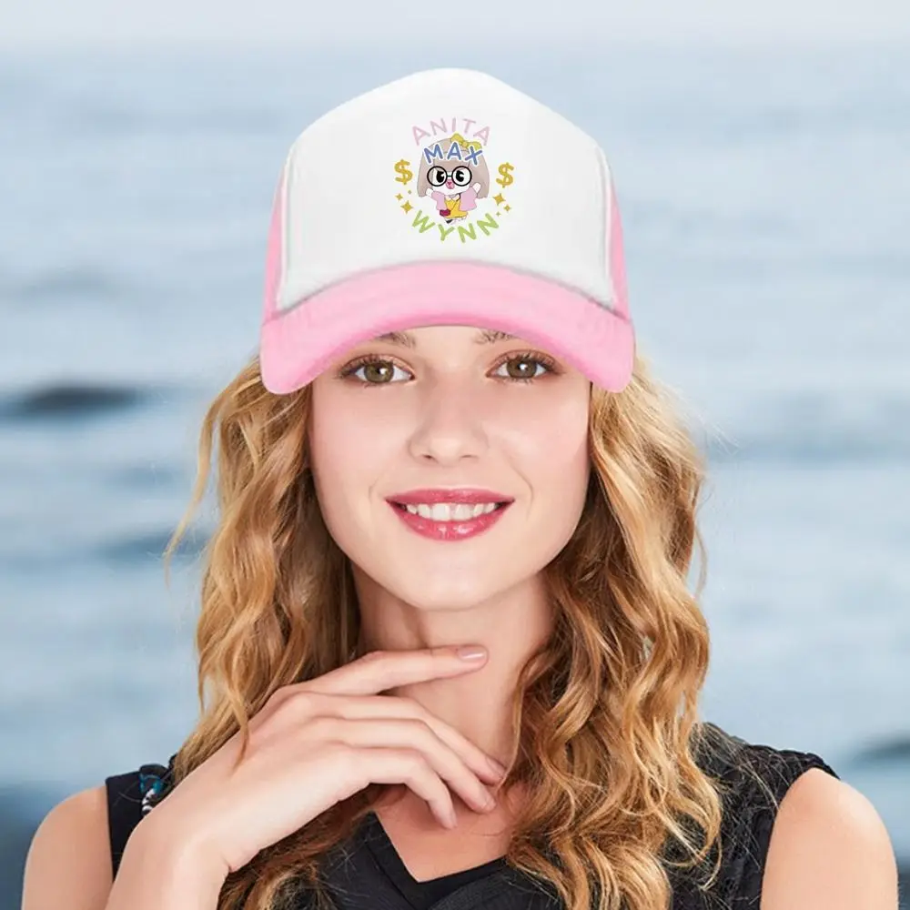 Respirável Anita Max Wynn Hat, Chapéu do camionista macio ajustável, Boné Unisex Fashion, Eu preciso de uma vitória