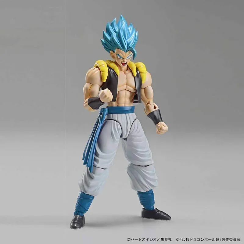 En Stock Original Bandai figura-rise estándar Dragon Ball Super Saiyan God Gogeta montaje Anime figura de acción modelo juguetes regalos