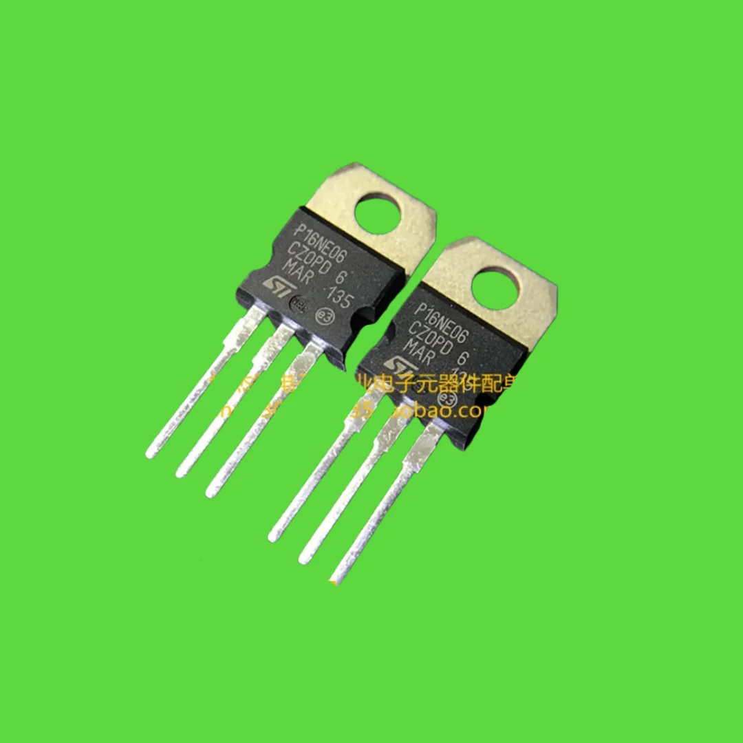 10PCS/new STP16NE06 field effect MOS tube TO-220 new P16NE06 can be shot directly