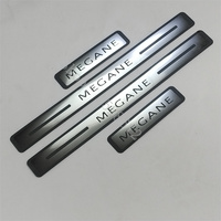 Stickers For Renault Megane Door Sill Scuff Plate/protector car threshold Door Sill Scuff plates Welcome Pedal 2009~2024