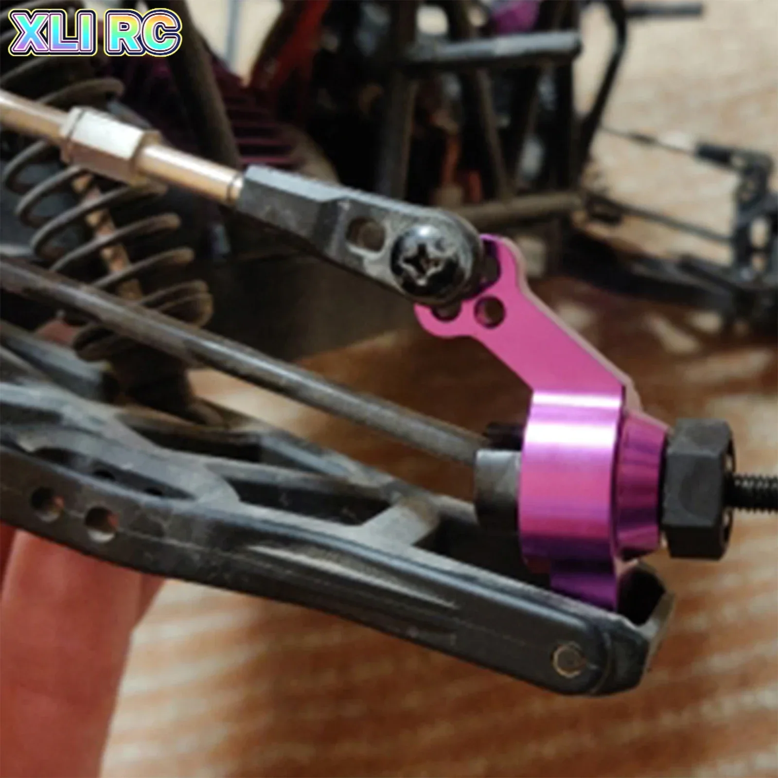 HSP 1/10 Upgrade Parts 102010 102011 102012 Aluminum Steering Knuckle Hub Carrier Kit for Redcat Volcano EPX HSP 94111