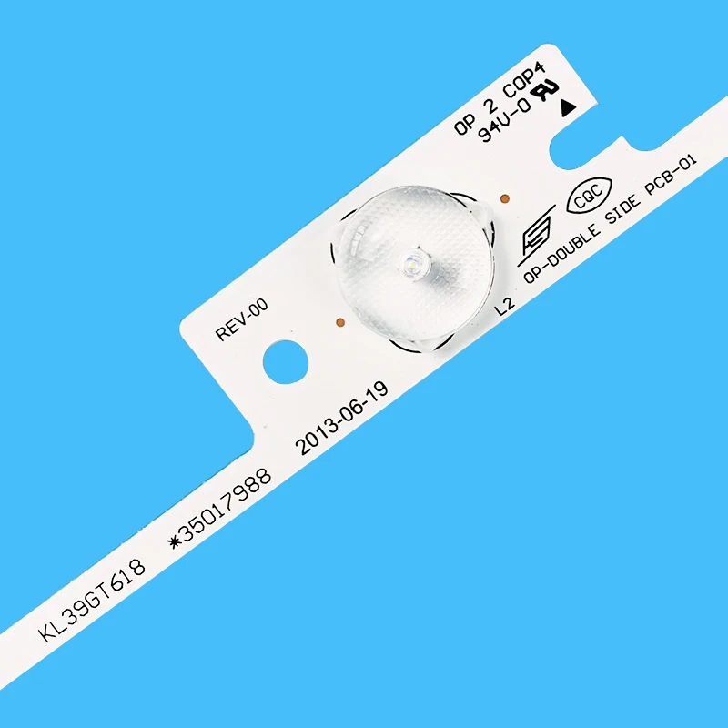 Imagem -03 - Faixa de Retroiluminação Led para Toshiba 40l2400 40l540040 40l2400u Konka Kdl39ss662u 35018339